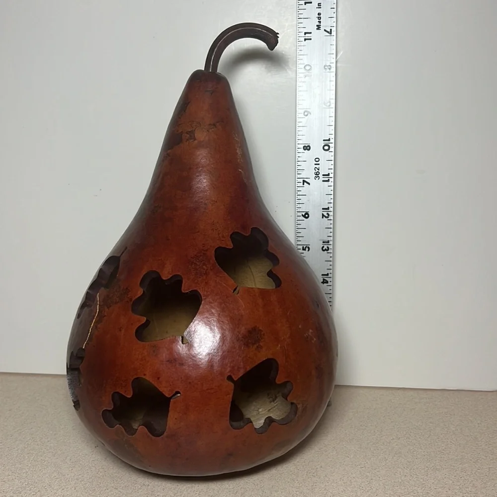 Meadowbrooke Carved Gourd Fall Decor